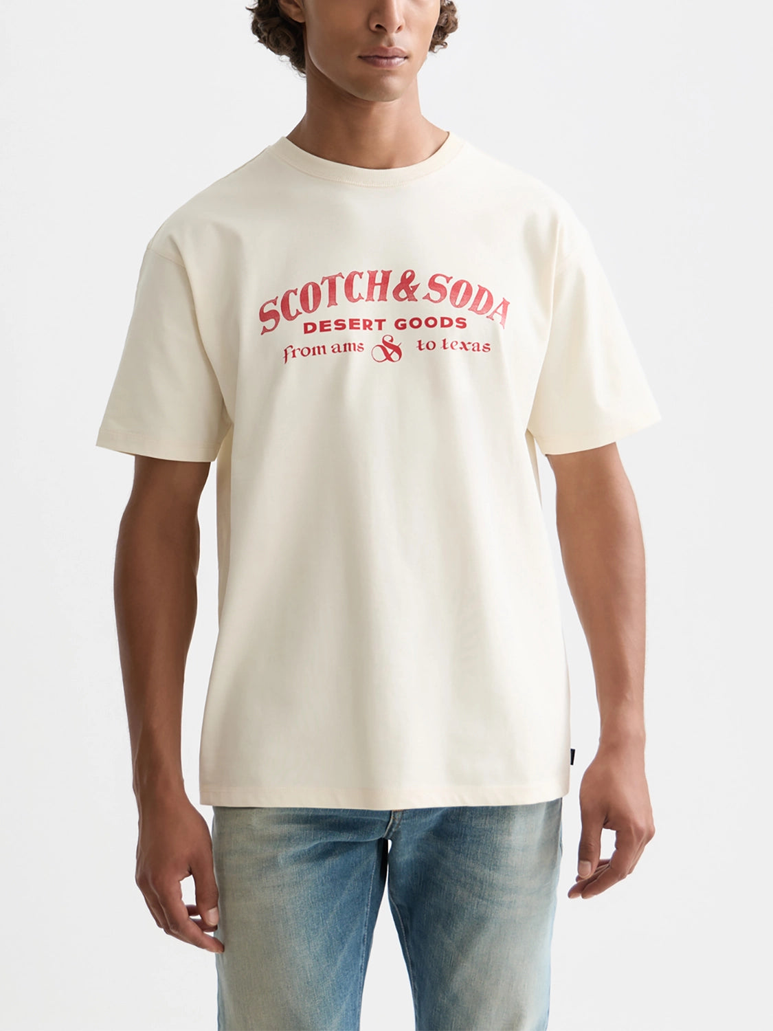 SCOTCH & SODA FRONT ARTWORK TSHIRT 183013