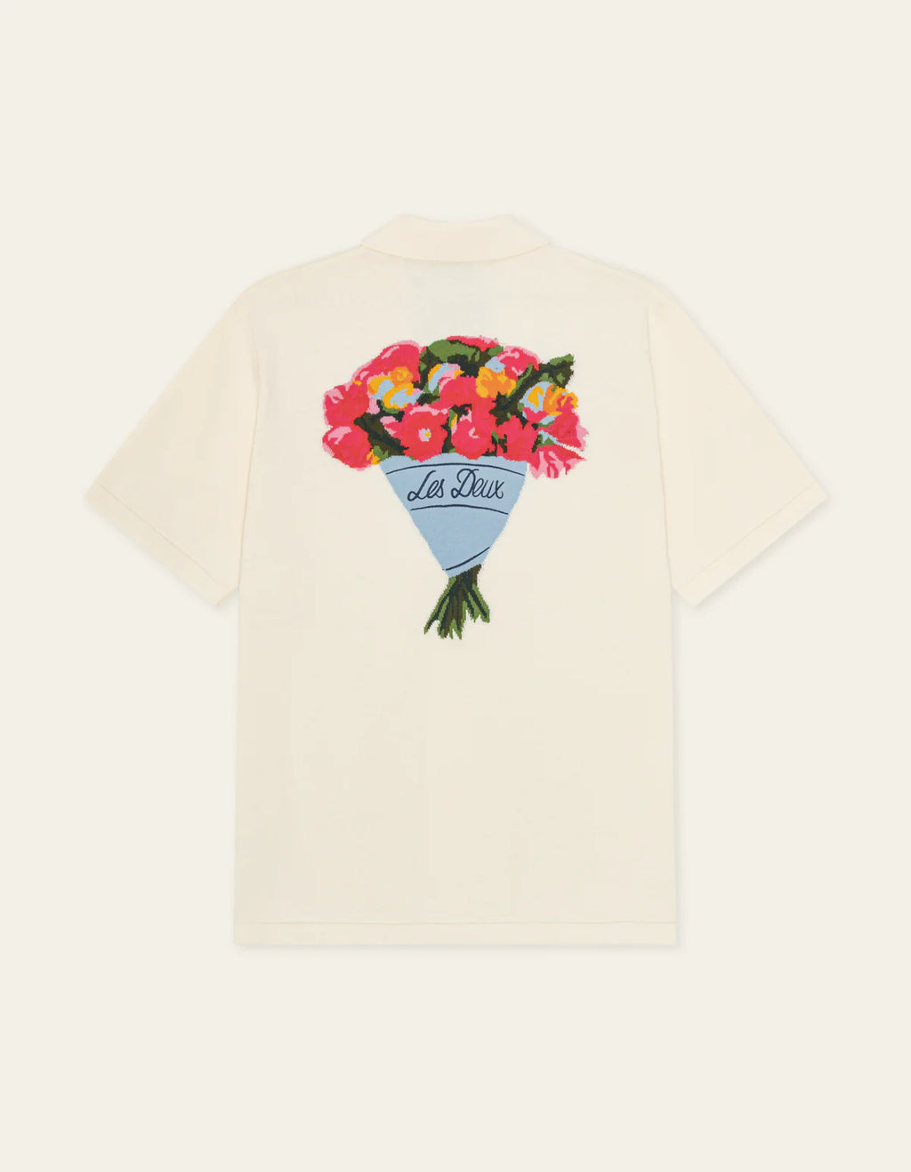 LES DEUX BOUQUET KNITTED S/S SHIRT 1001972