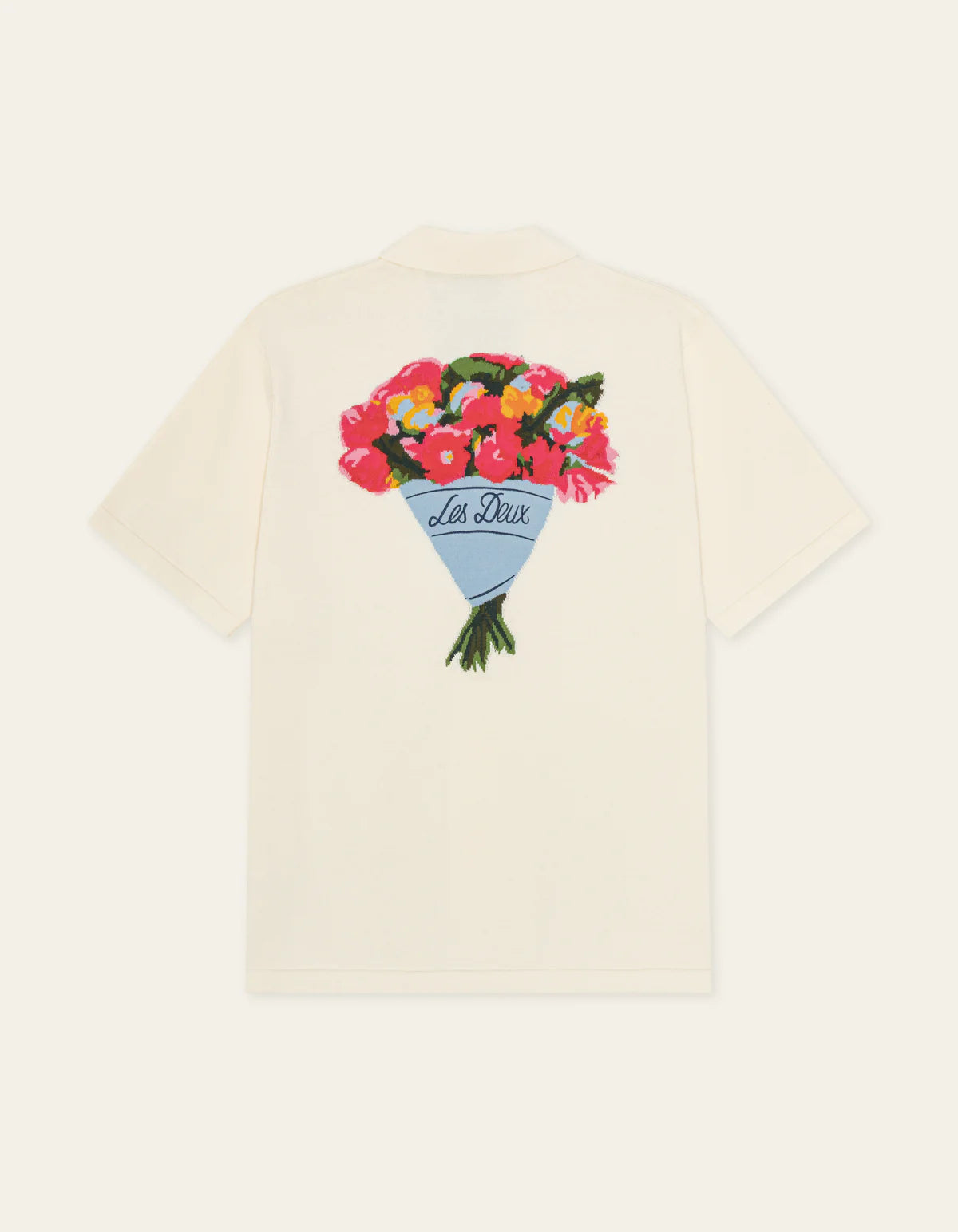 LES DEUX BOUQUET KNITTED S/S SHIRT 1001972