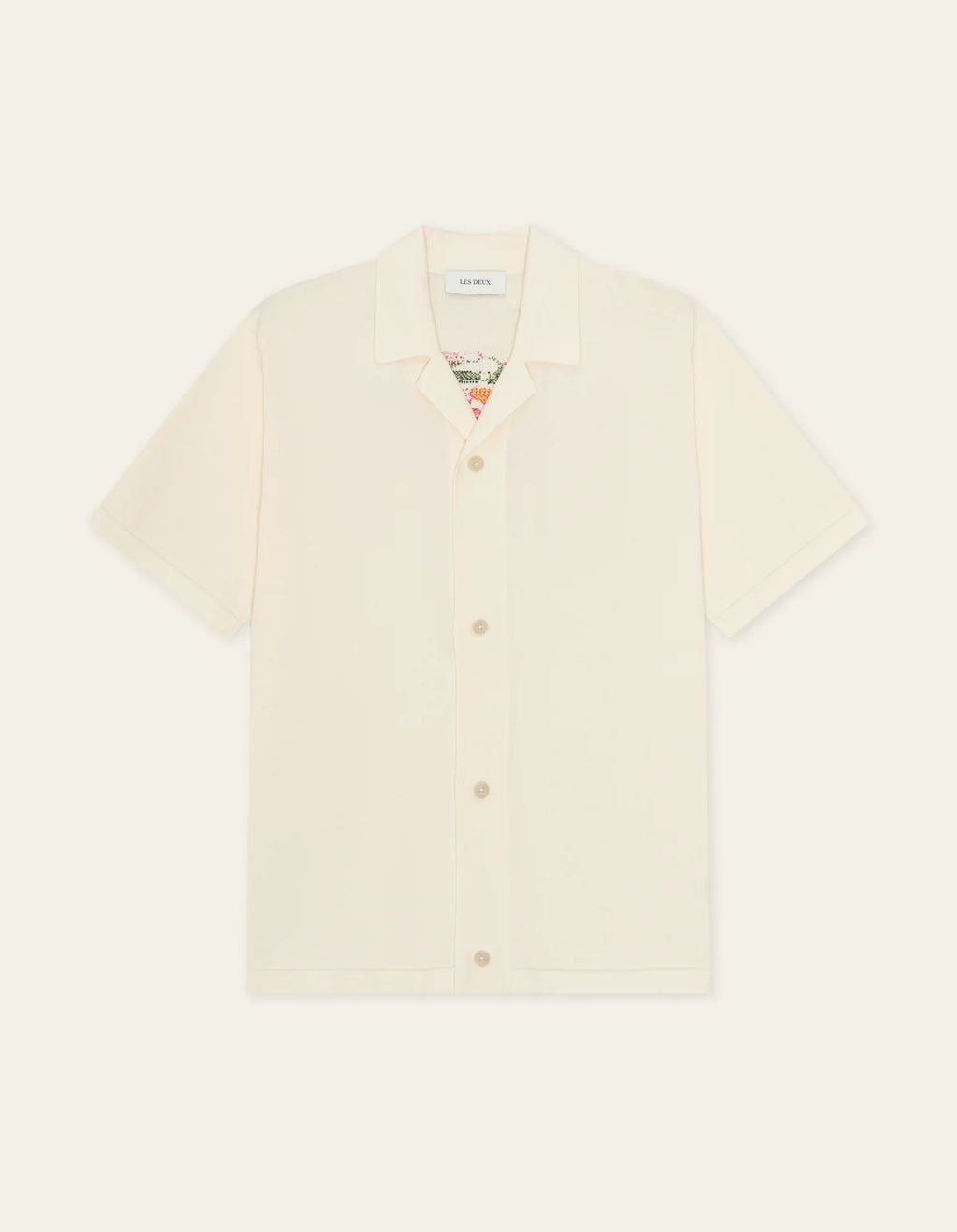 LES DEUX BOUQUET KNITTED S/S SHIRT 1001972