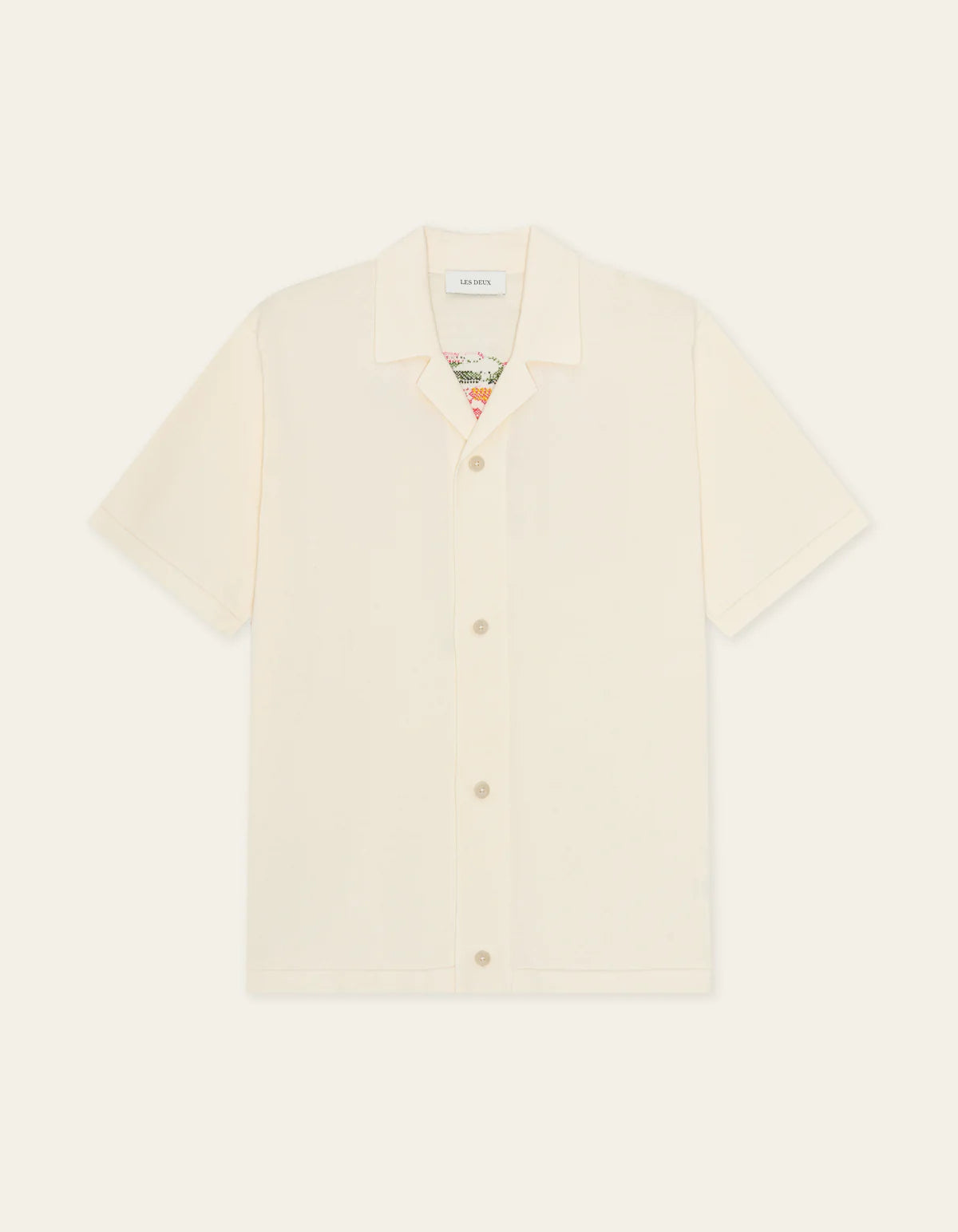 LES DEUX BOUQUET KNITTED S/S SHIRT 1001972