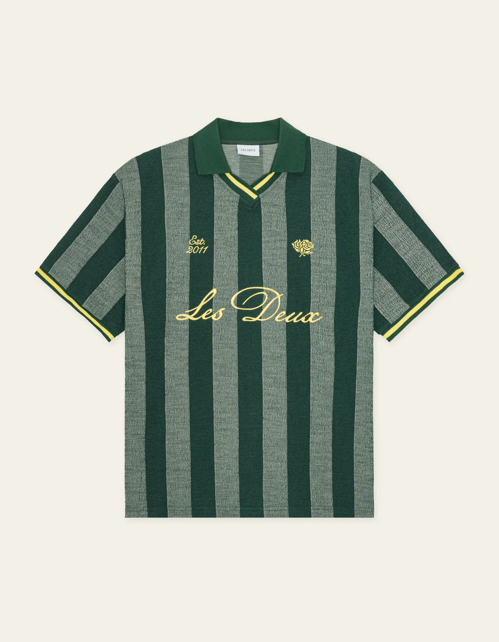 LES DEUX STRIPE JACQUARD FOOTBALL JERSEY 1001968
