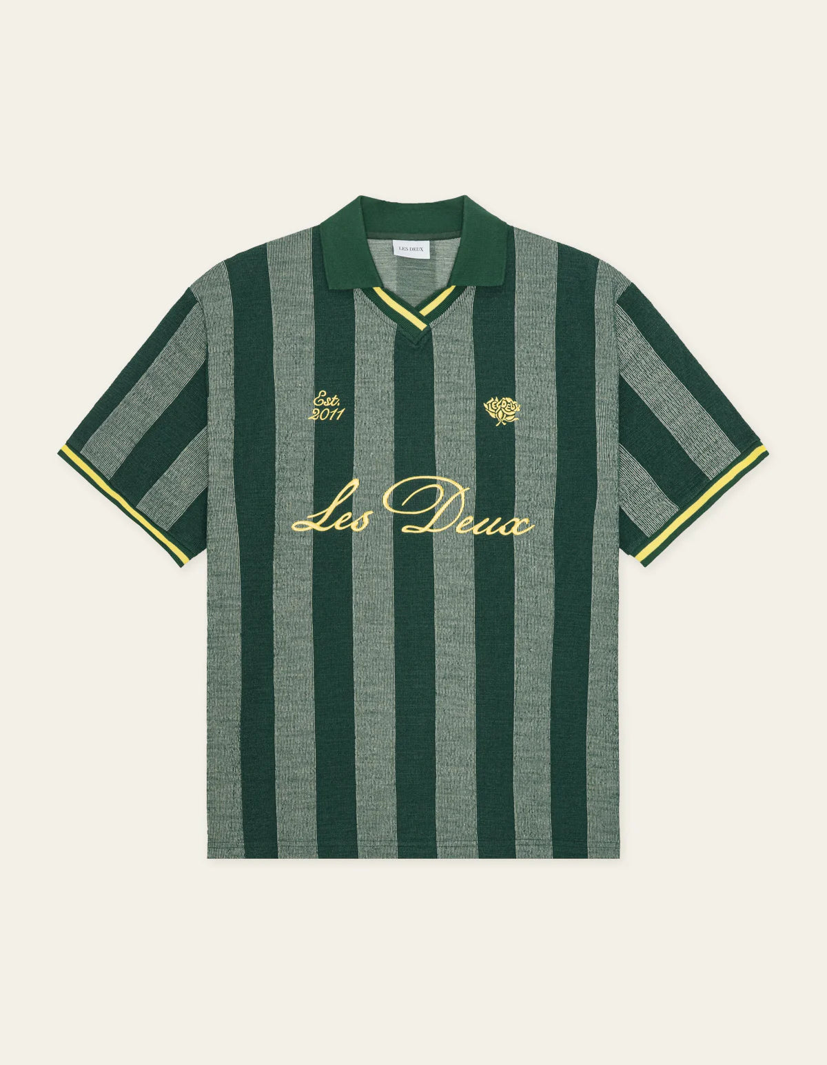 LES DEUX STRIPE JACQUARD FOOTBALL JERSEY 1001968