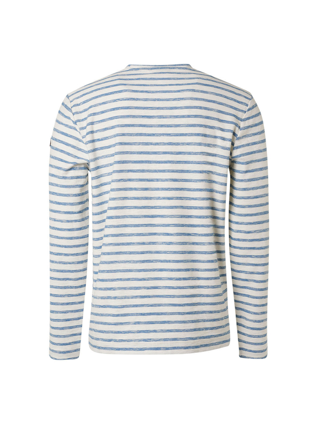 NO EXCESS SLUB JERSEY CREWNECK STRIPE L/S T-SHIRT 19140201