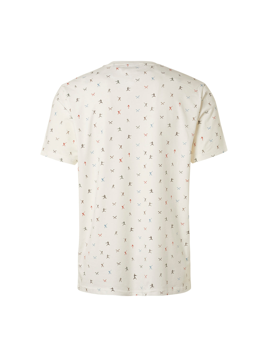 NO EXCESS ALLOVER BASEBALL PRINT STRETCH T-SHIRT 19340311