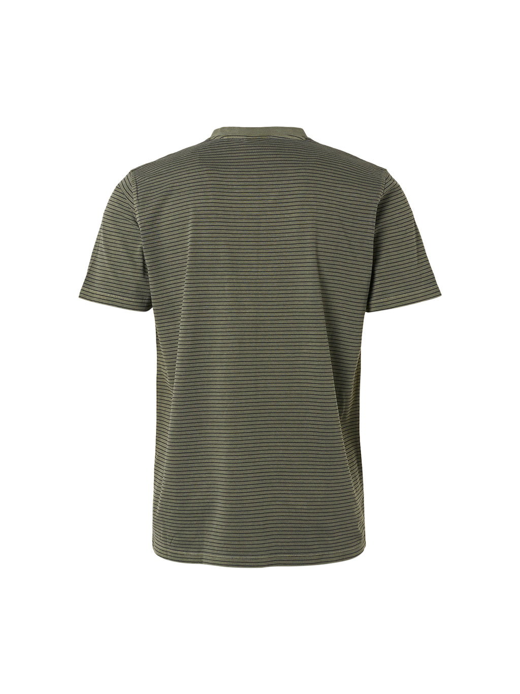 NO EXCESS STRIPE V-NECK T-SHIRT 19350320