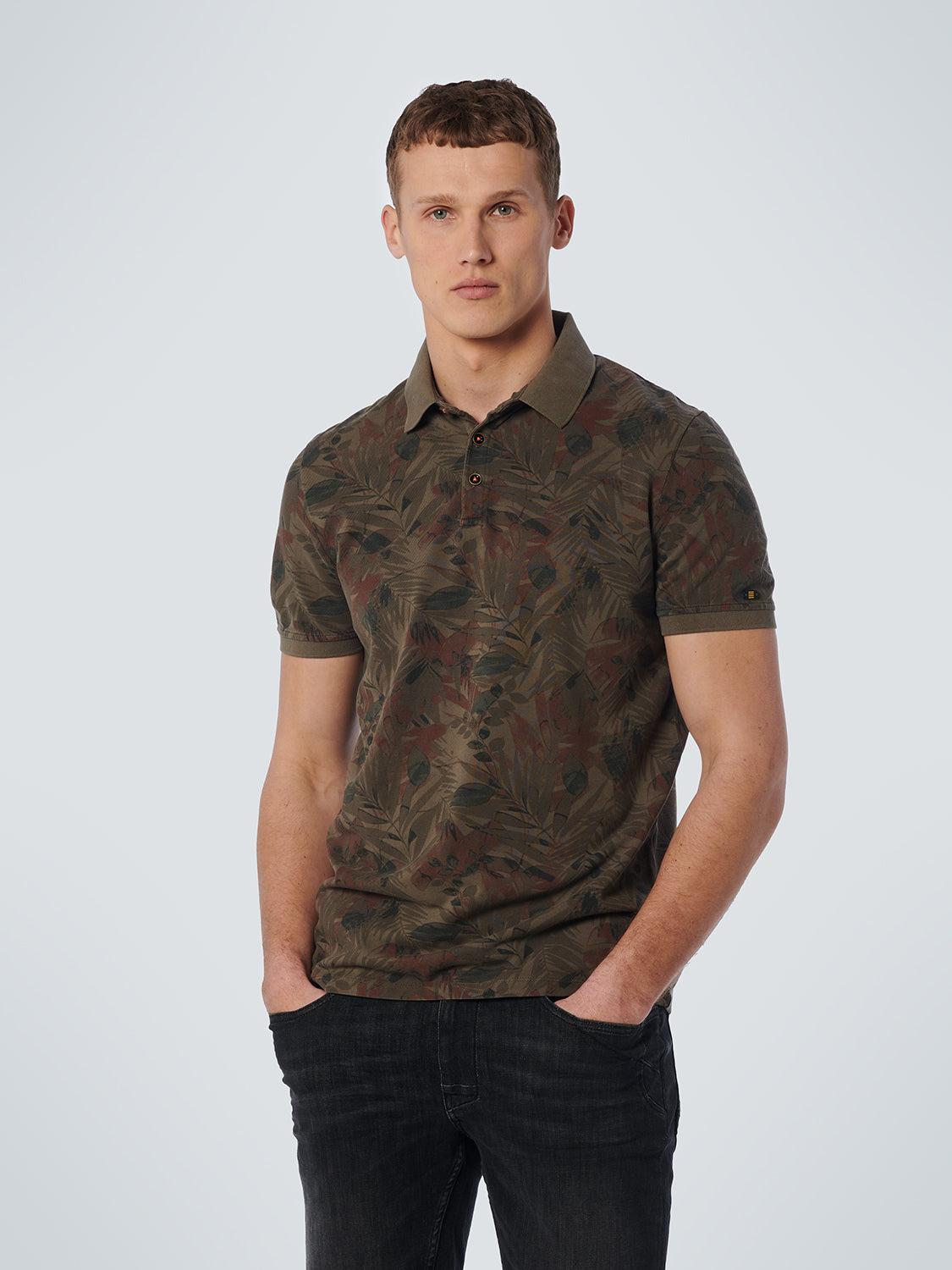 NO EXCESS ALLOVER PRINT POLO 19370307