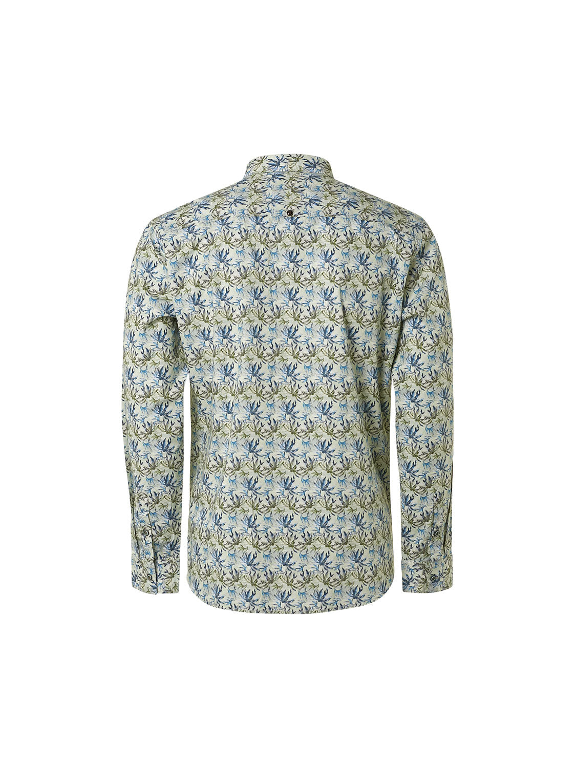 NO EXCESS ALLOVER PRINT STRETCH L/S SHIRT 19430101