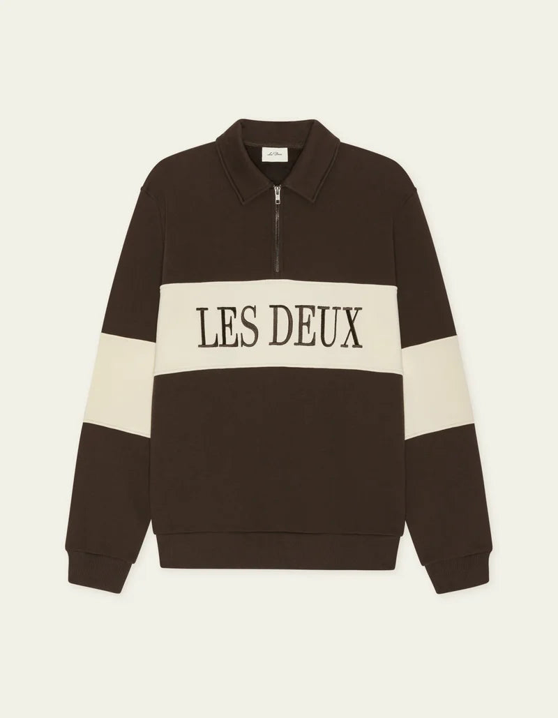 LES DEUX ZIPPER RUGBY SWEATSHIRT 1002492