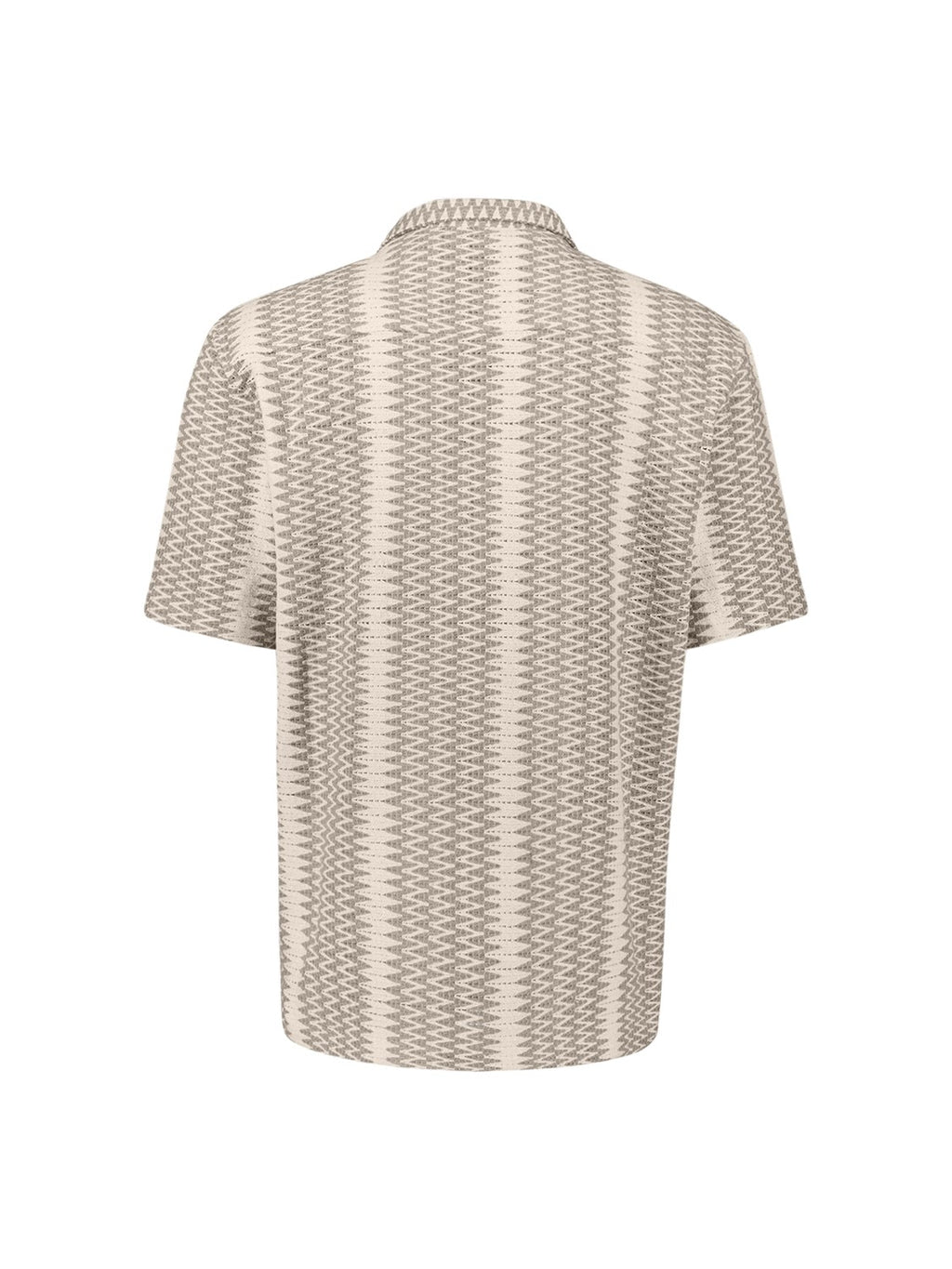 No Excess Soft Cotton Textured Short Sleeve Shirt in Kit