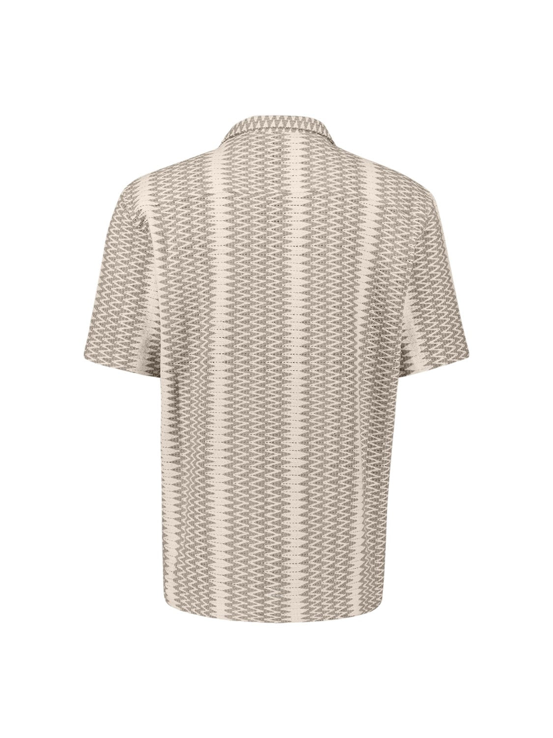 No Excess Soft Cotton Textured Short Sleeve Shirt in Kit
