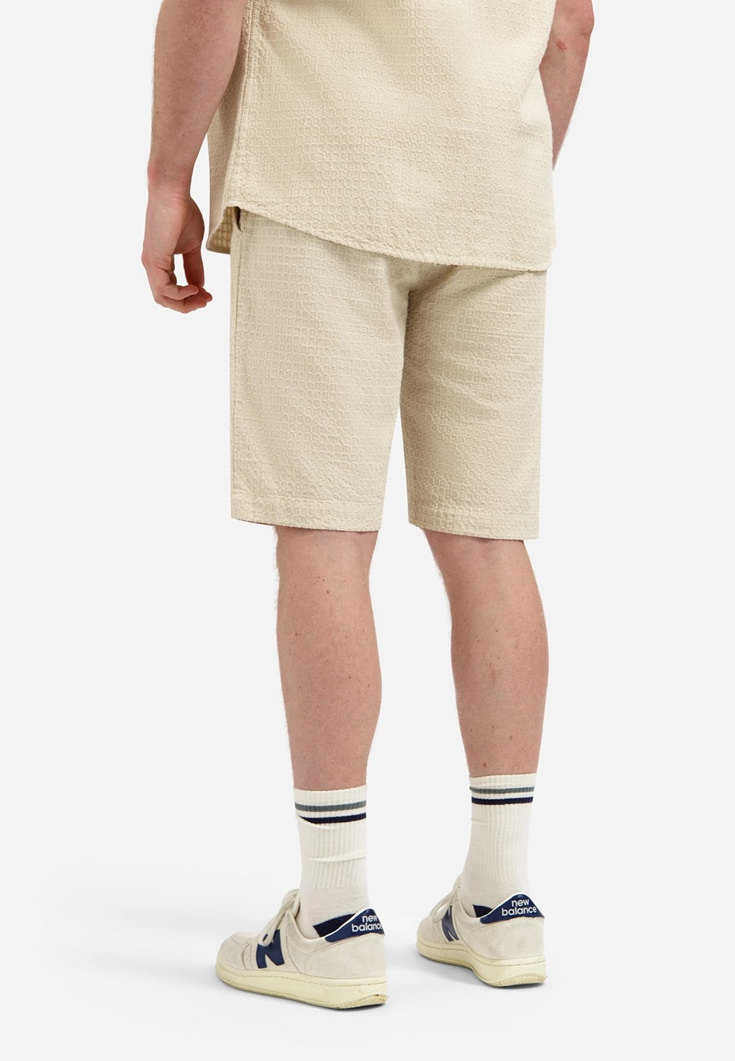 No Excess Jacquard Chino Short in Desert