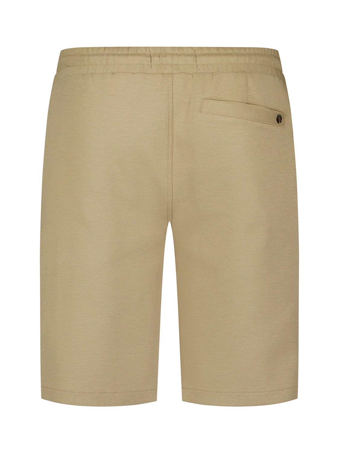 No Excess Stretch Jersey Short in Taupe