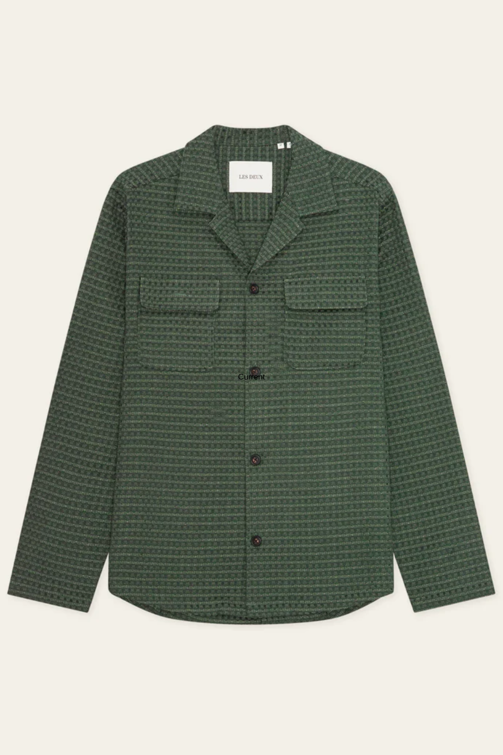 LES DEUX CHECK SEERSUCKER OVERSHIRT 1002094