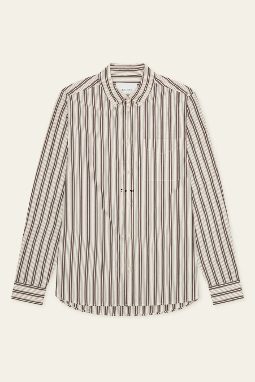 LES DEUX STRIPE POPLIN L/S SHIRT 1001827