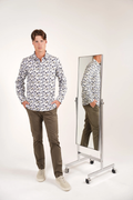 JAMES HARPER L/S COTTON PRINTED SHIRT JHS643