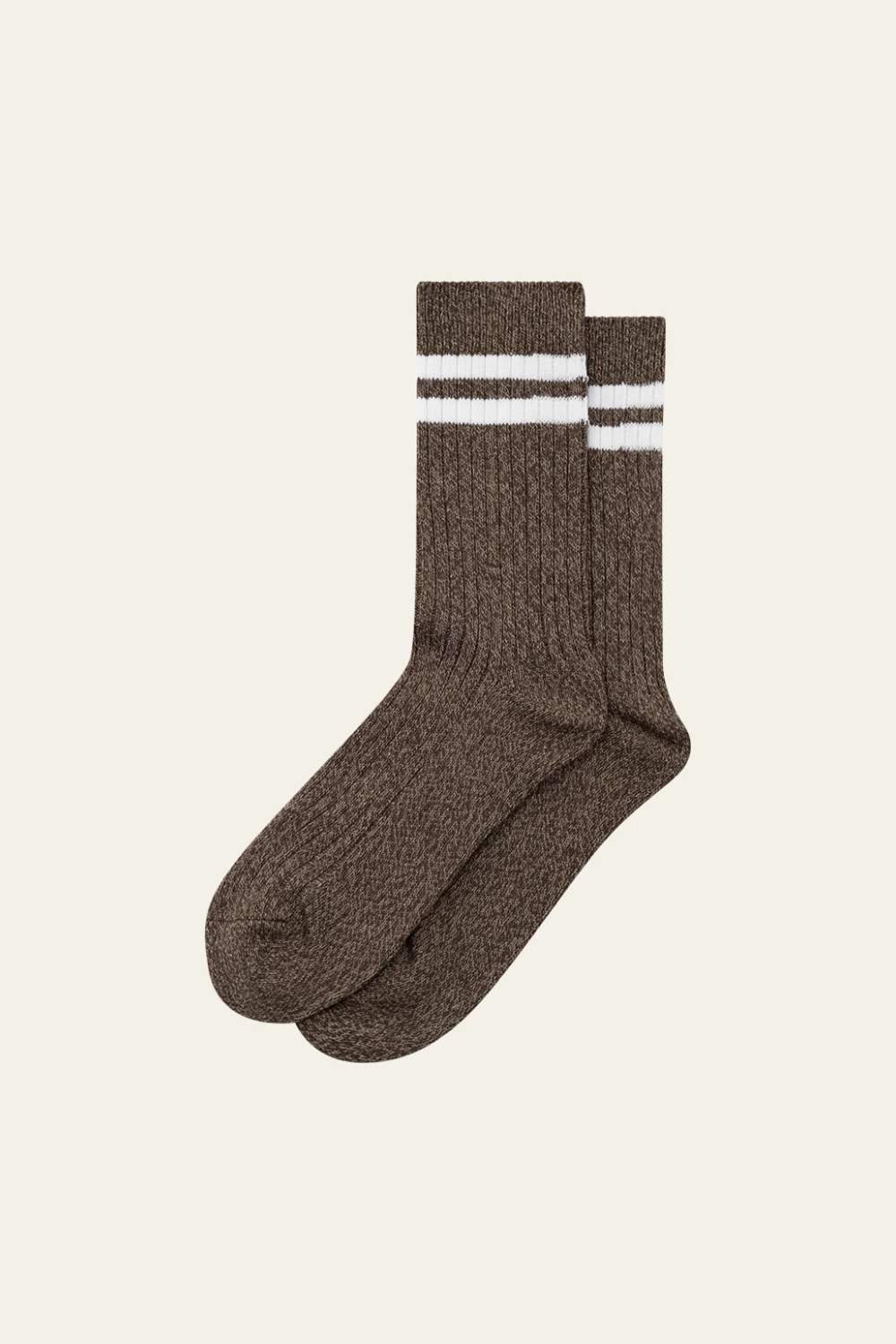 LES DEUX STRIPED MELANGE 2PACK SOCKS 1001159