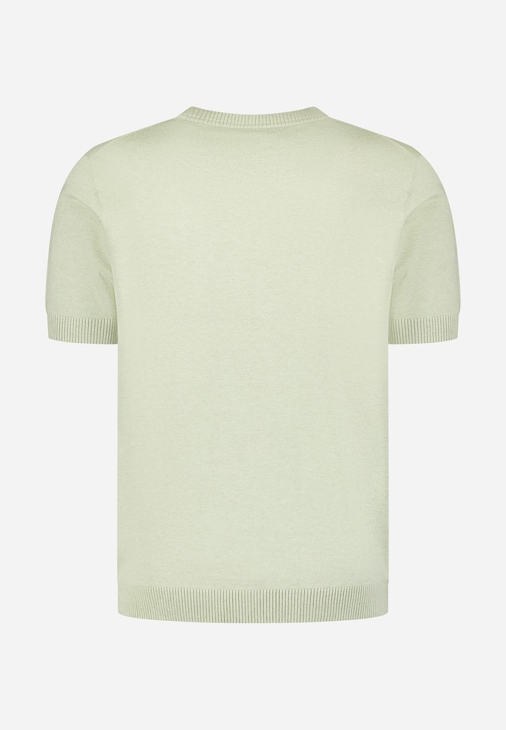 No Excess Knit Crew Neck Tee in Green