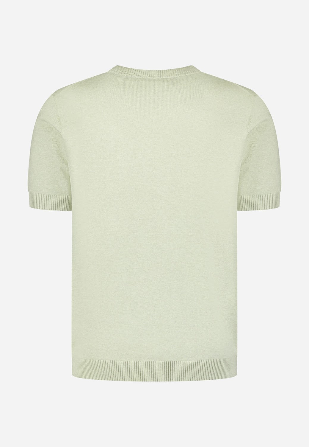 No Excess Knit Crew Neck Tee in Green