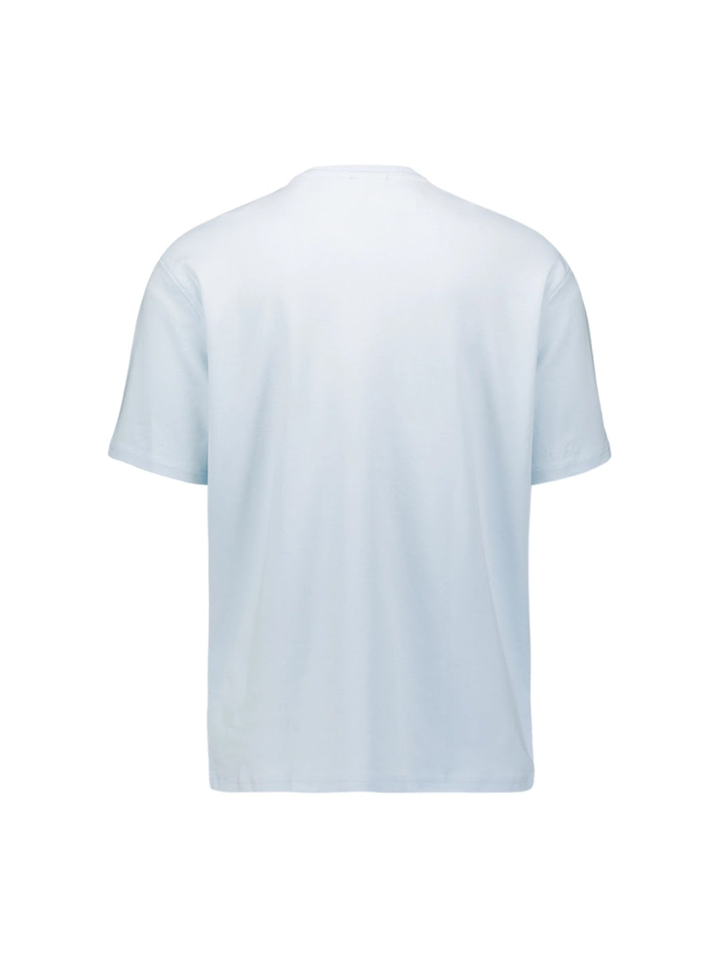 No Excess Relaxed Fit Solid Crew Neck Tee in Sky