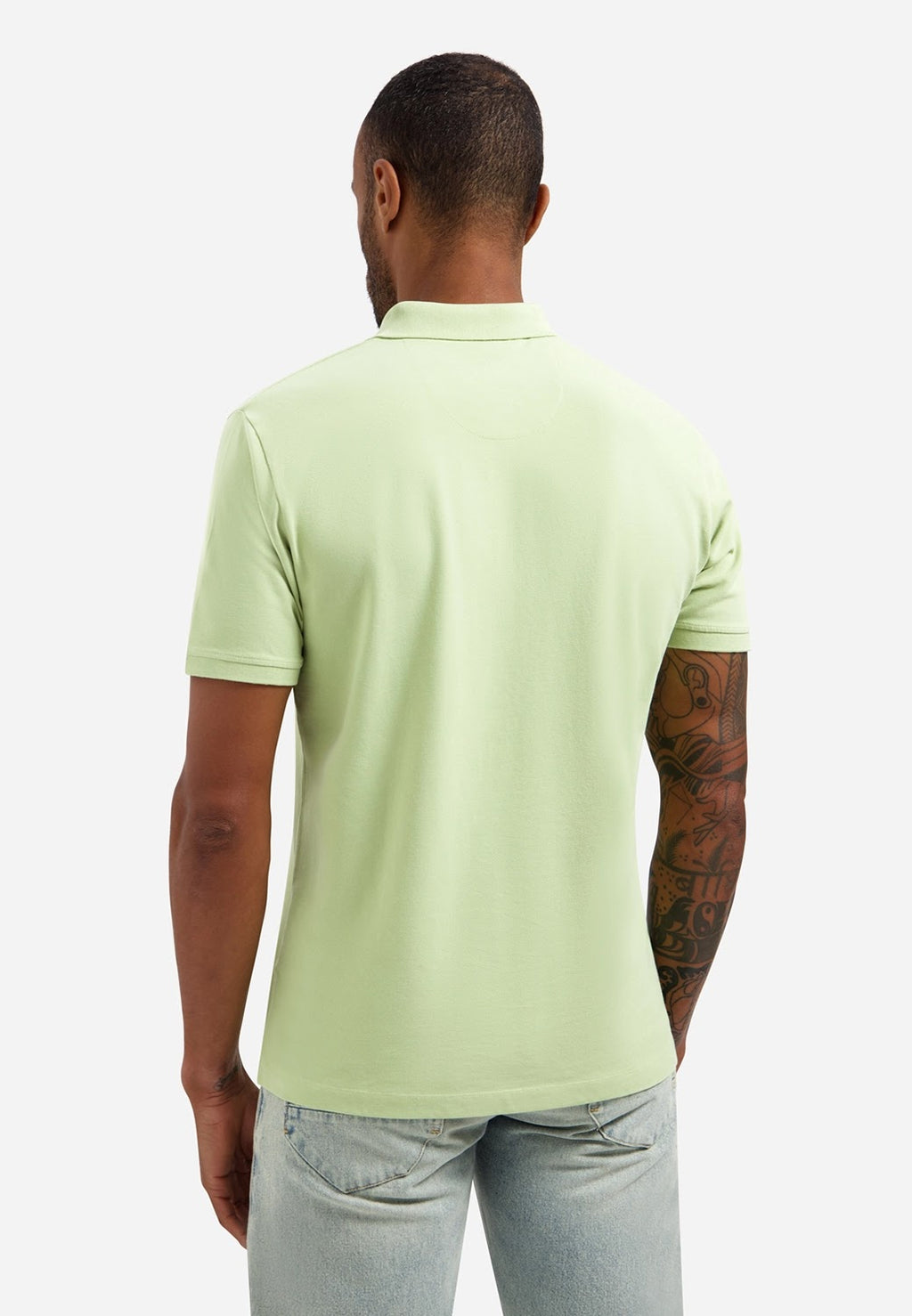 No Excess Stretch Polo in Green