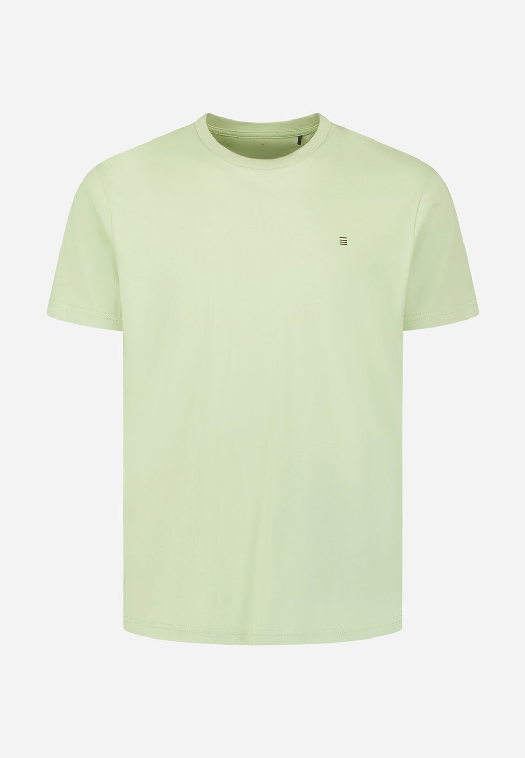 No Excess Solid Crew Neck Tee in Green