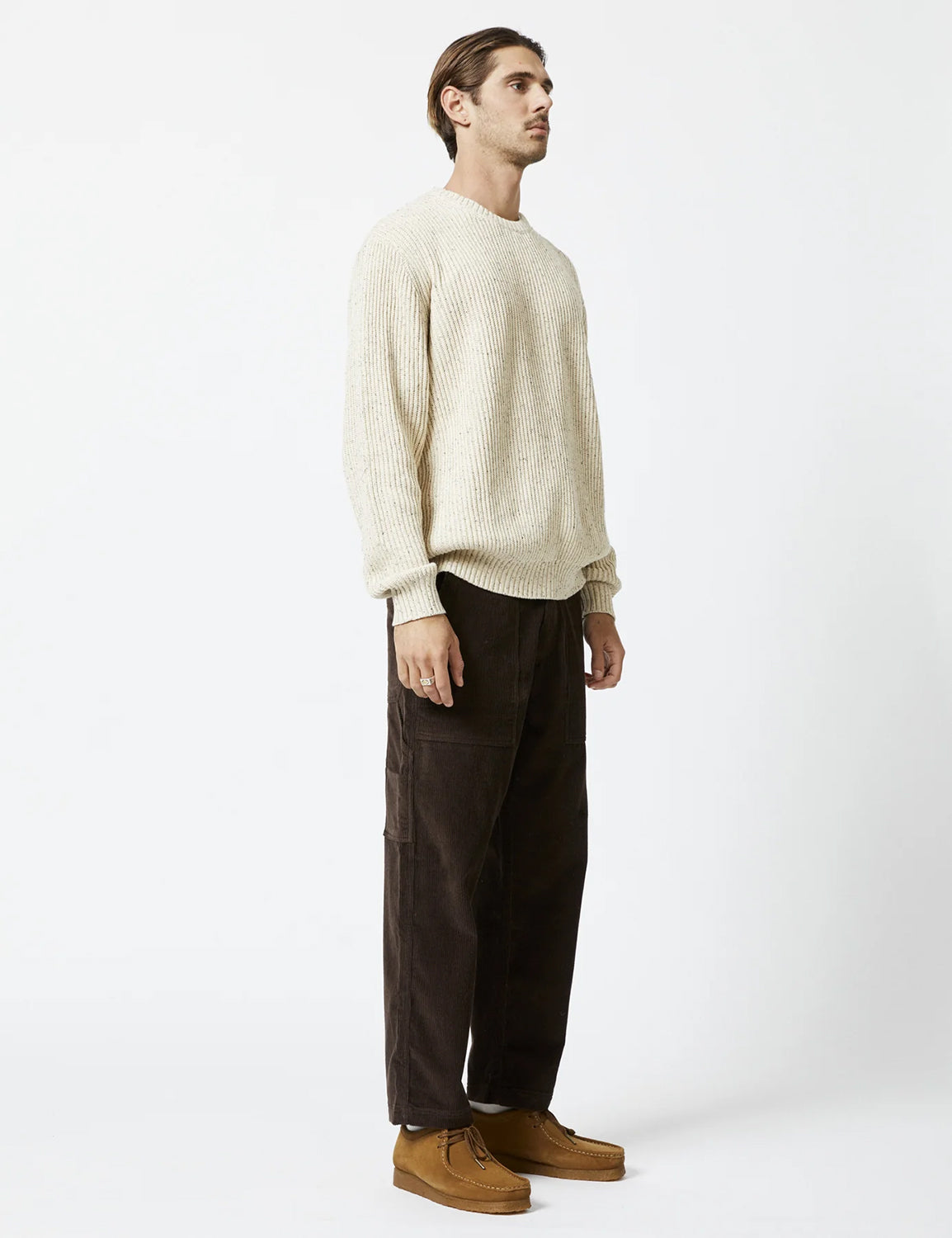 MR SIMPLE FISHER KNIT M07322