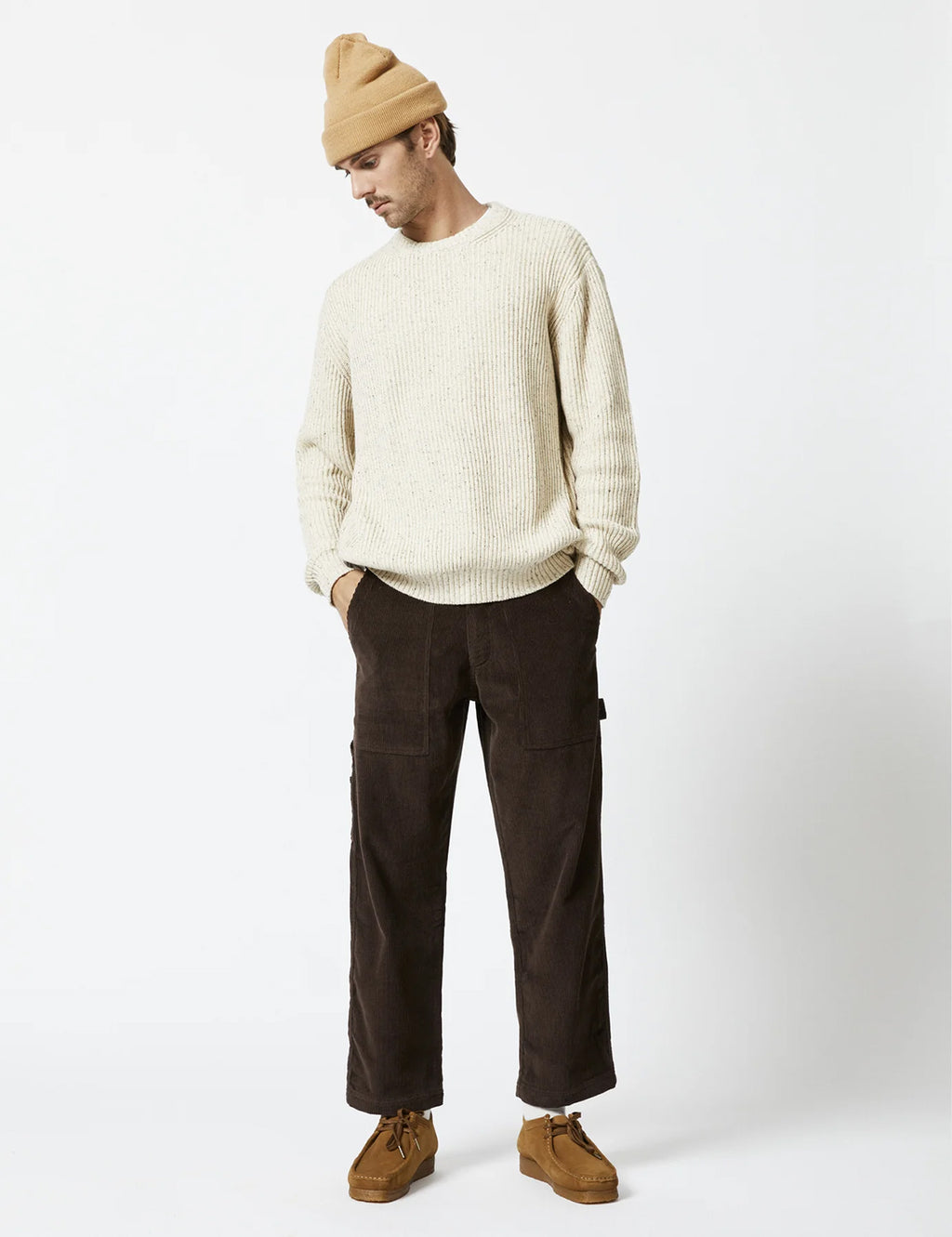 MR SIMPLE FISHER KNIT M07322