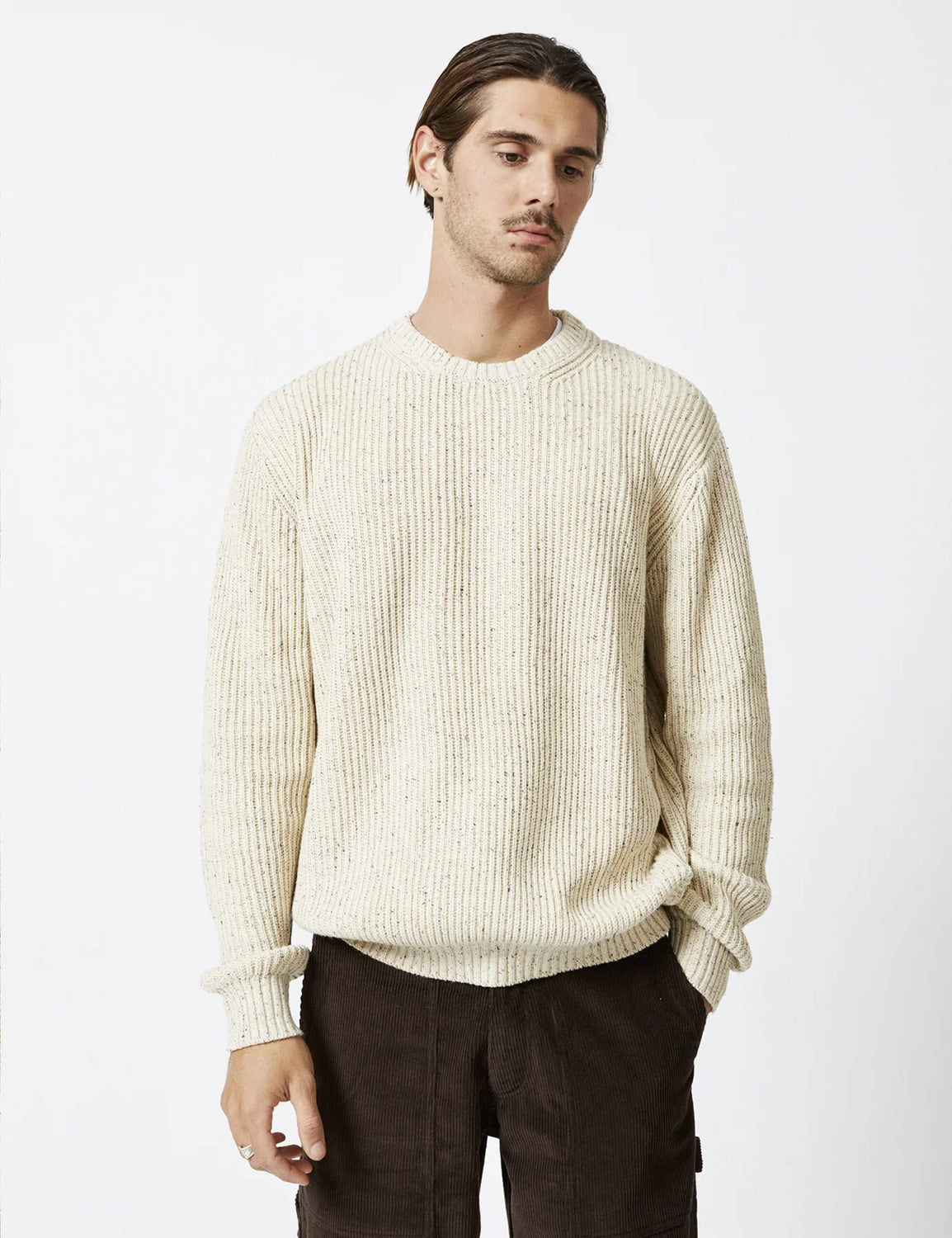 MR SIMPLE FISHER KNIT M07322