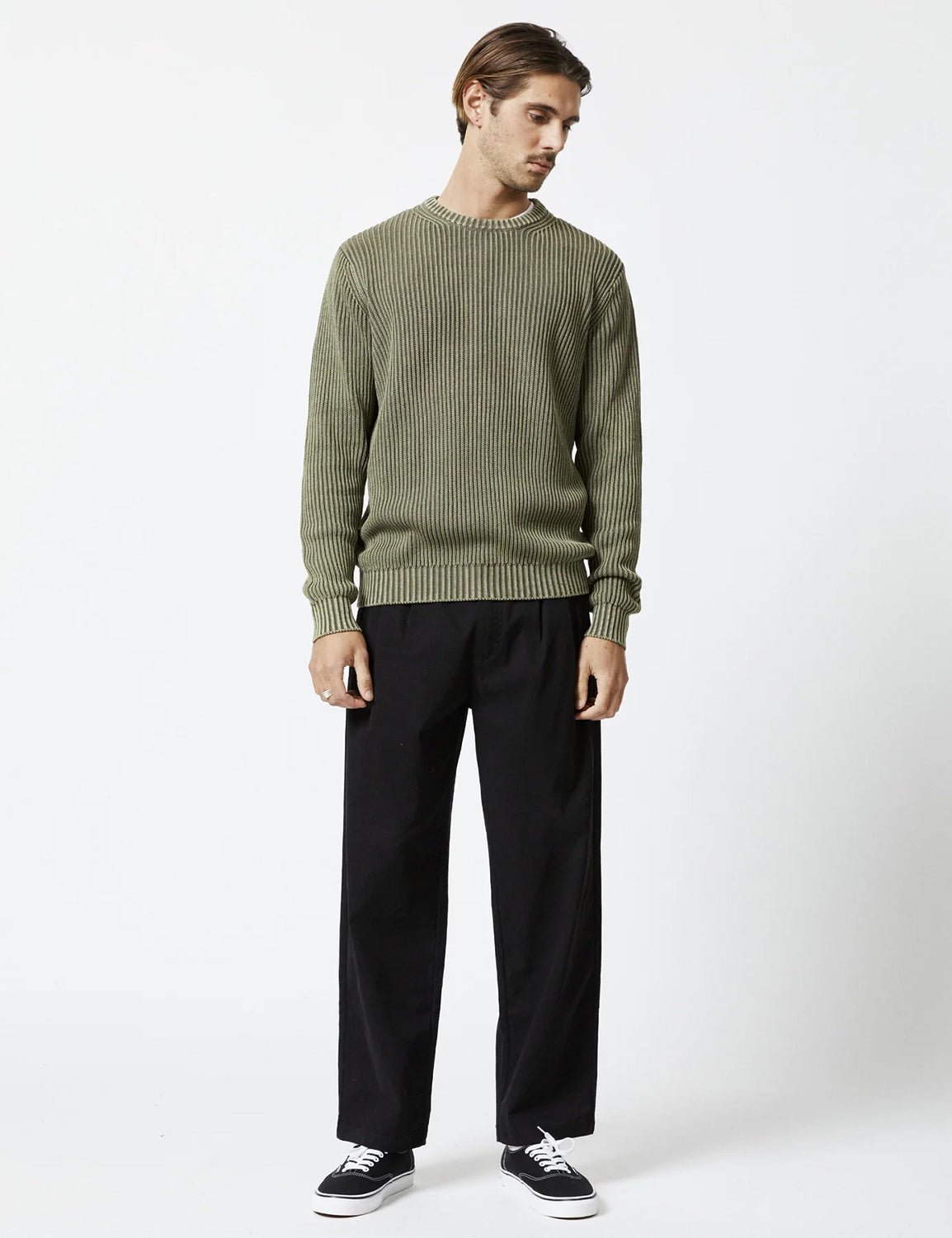 MR SIMPLE FISHER KNIT M07322