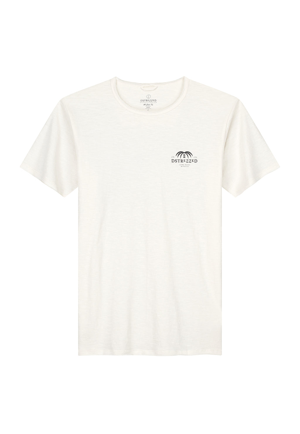 DSTREZZED MCQUEEN GRAPHIC SLUB JERSEY T-SHIRT 202880