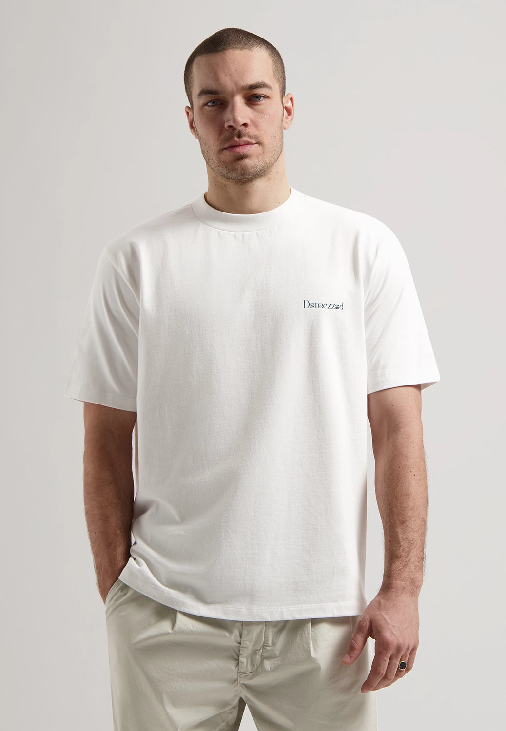 DSTREZZED COLLIN 100% ORGANIC COTTON GRAPHIC TSHIRT 203070