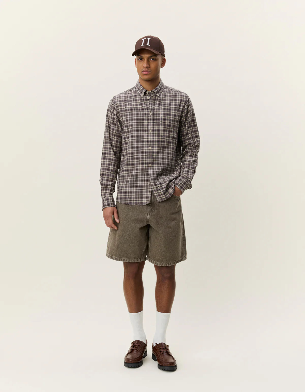 LES DEUX CHECK L/S SHIRT 1001860