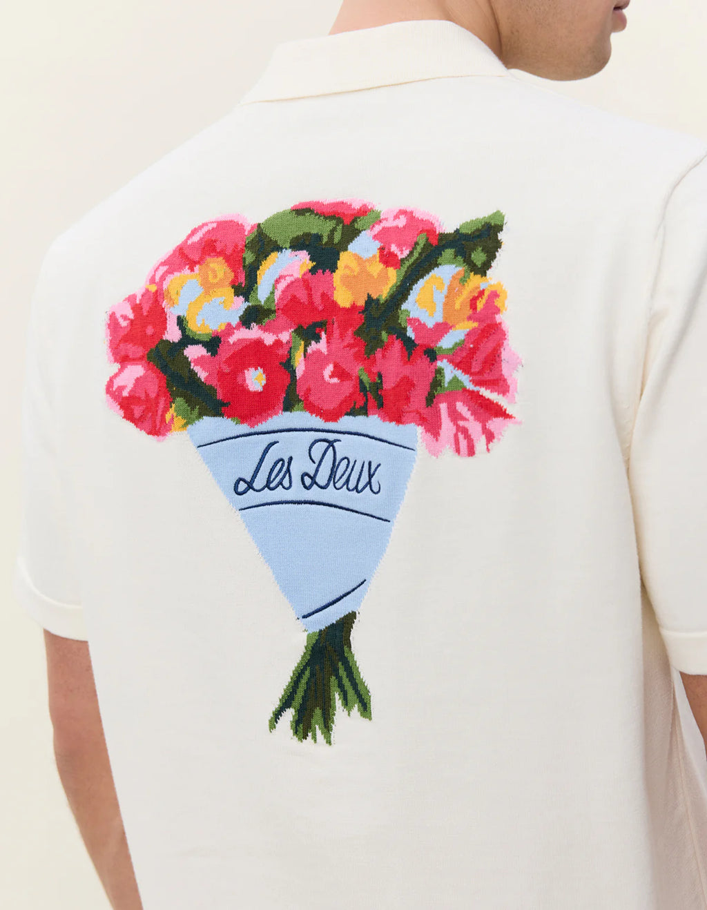 LES DEUX BOUQUET KNITTED S/S SHIRT 1001972