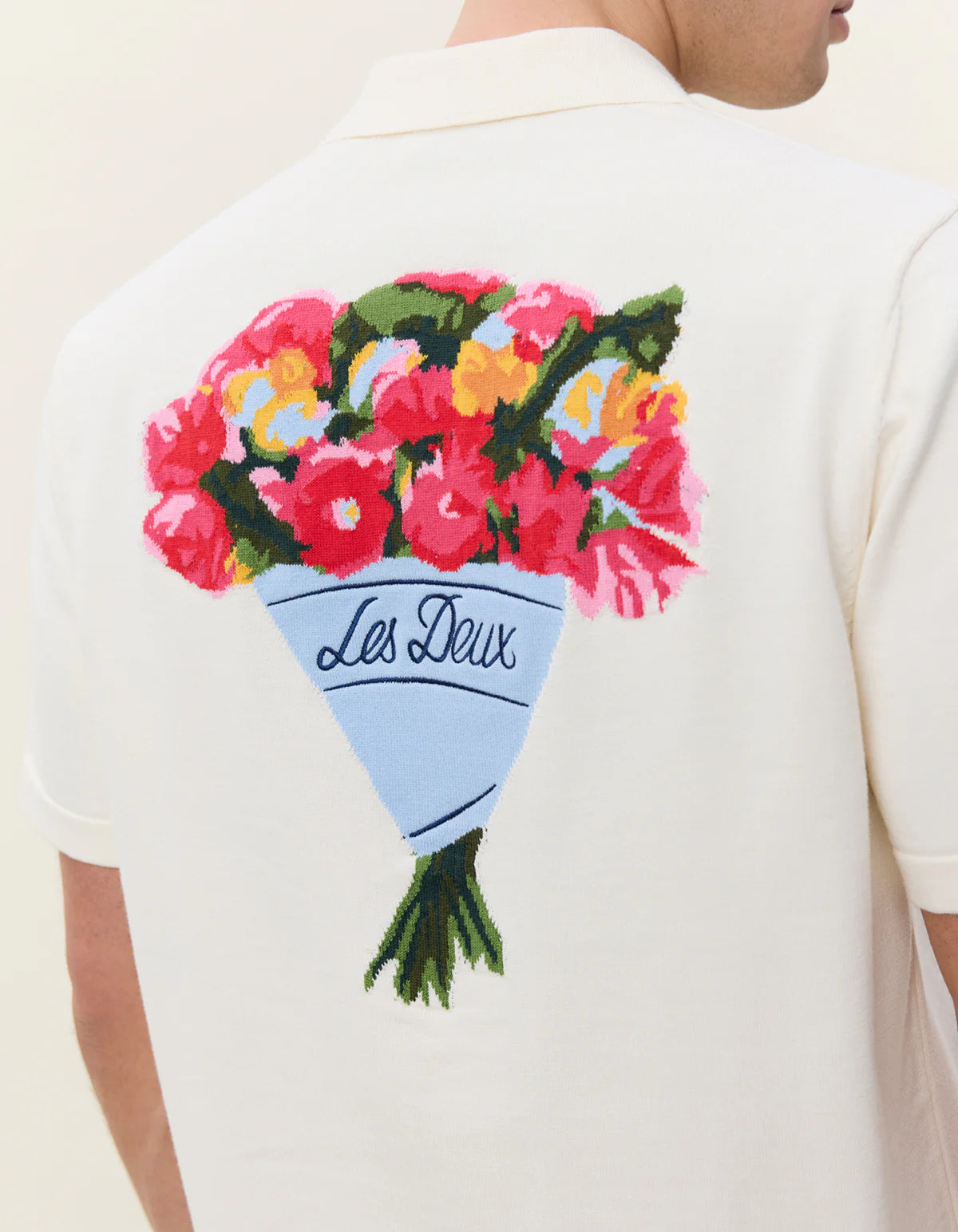 LES DEUX BOUQUET KNITTED S/S SHIRT 1001972