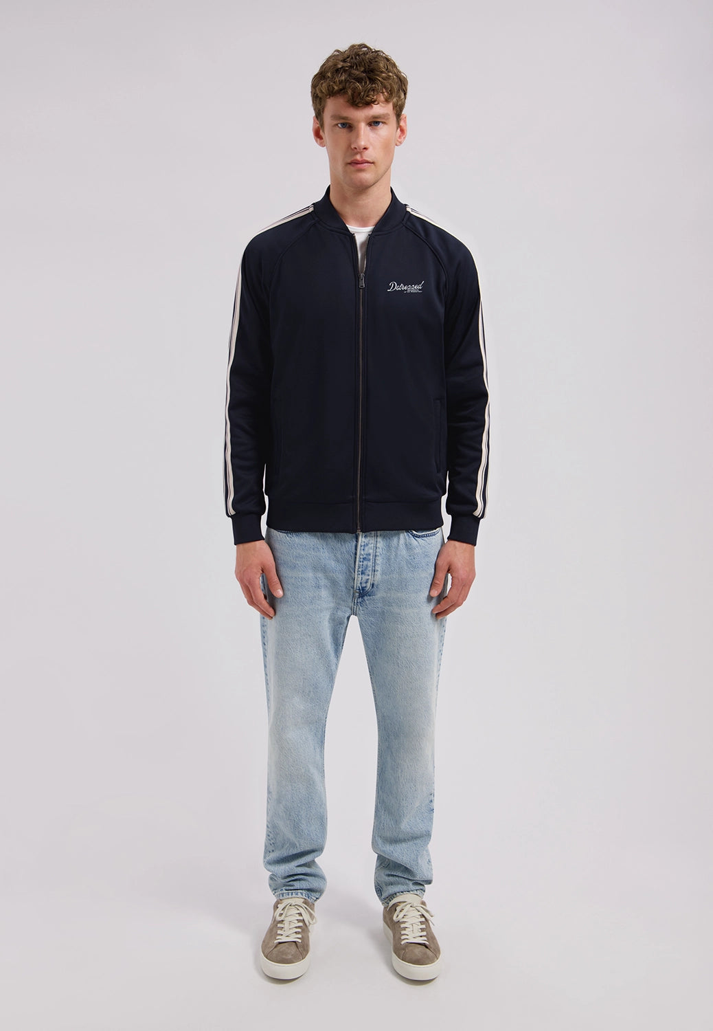 DSTREZZED KJEL VEST ZIP THRU TRACK JACKET 211712