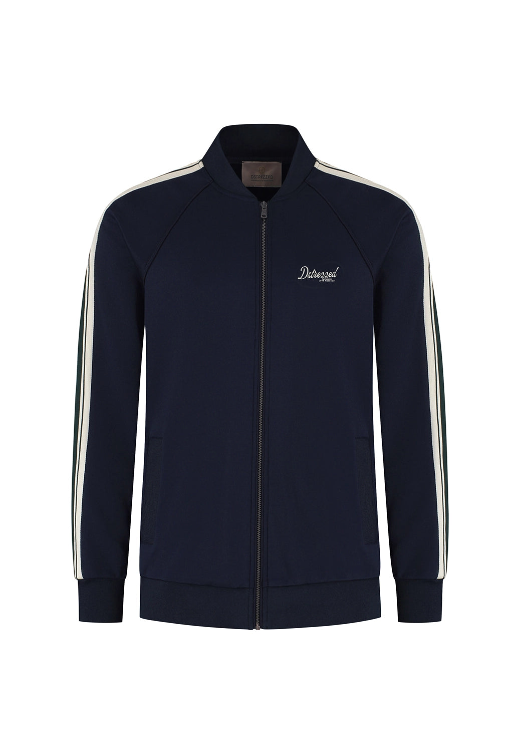 DSTREZZED KJEL VEST ZIP THRU TRACK JACKET 211712