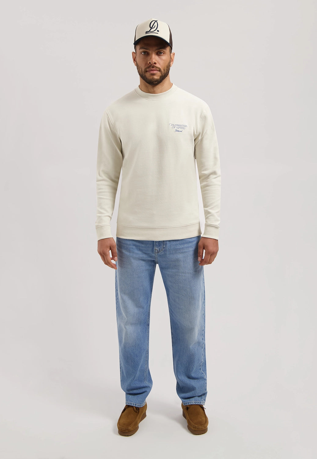 DSTREZZED KARAS ARTWORK CREW SWEATSHIRT 211810