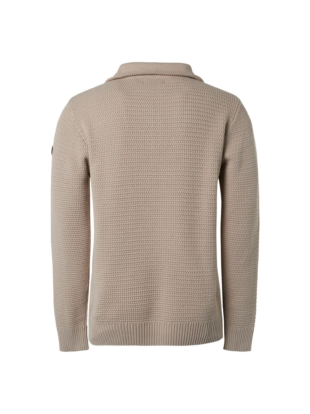 NO EXCESS PULLOVER HALF ZIPPER SOLID JACQUARD KNIT 21230932