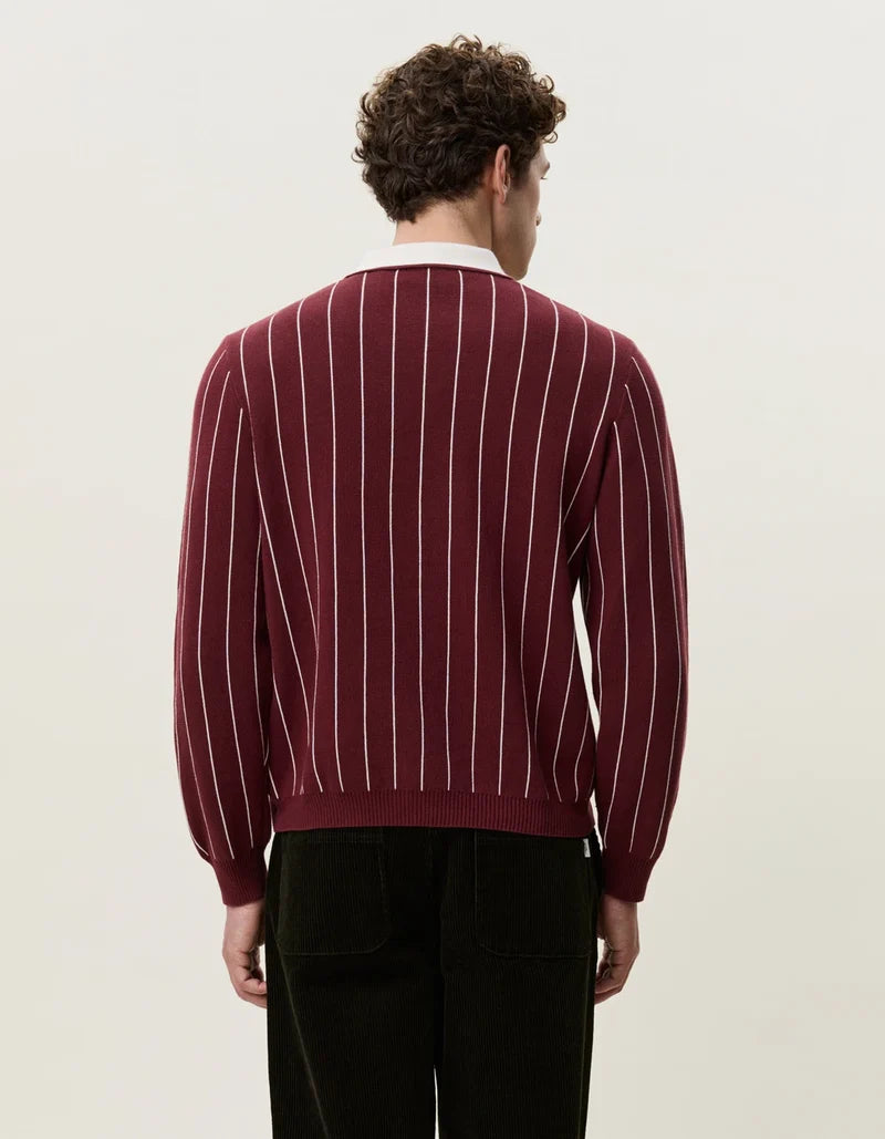 LES DEUX SIGNATURE KNITTED L/S POLO 1002153