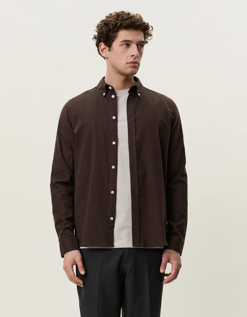 LES DEUX SOFT FLANNEL L/S SHIRT 1002196