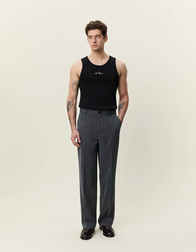 LES DEUX HERRINGBONE LOOSE FIT TAILORED TROUSER 1002183