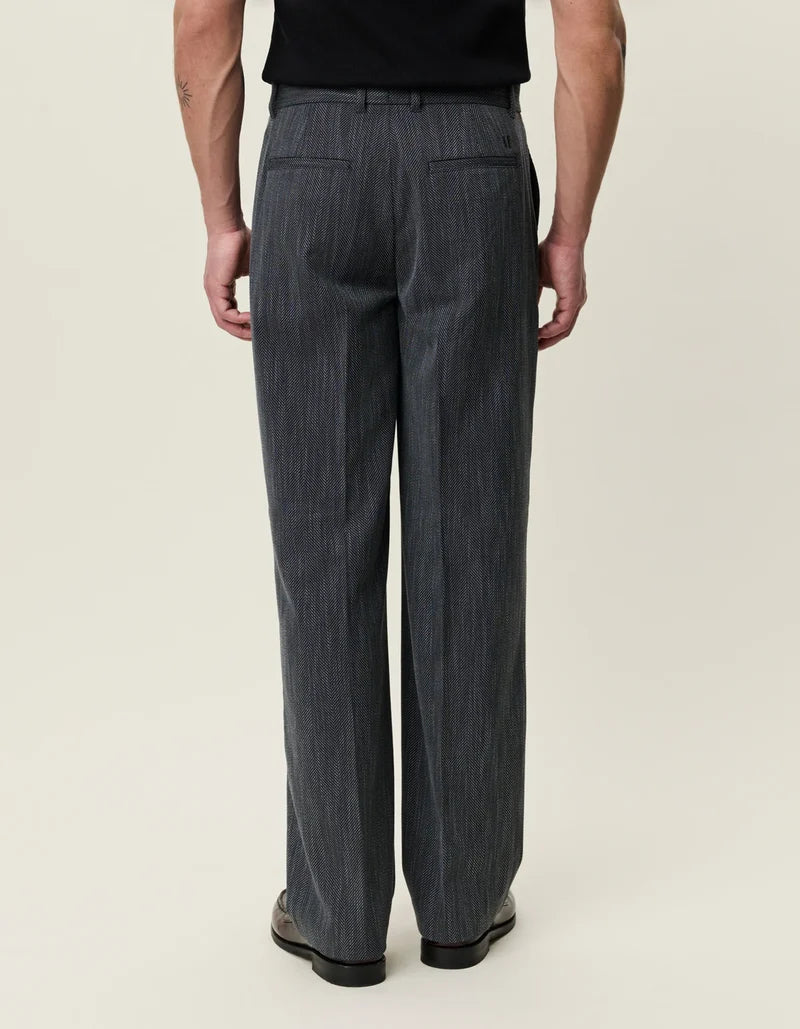 LES DEUX HERRINGBONE LOOSE FIT TAILORED TROUSER 1002183