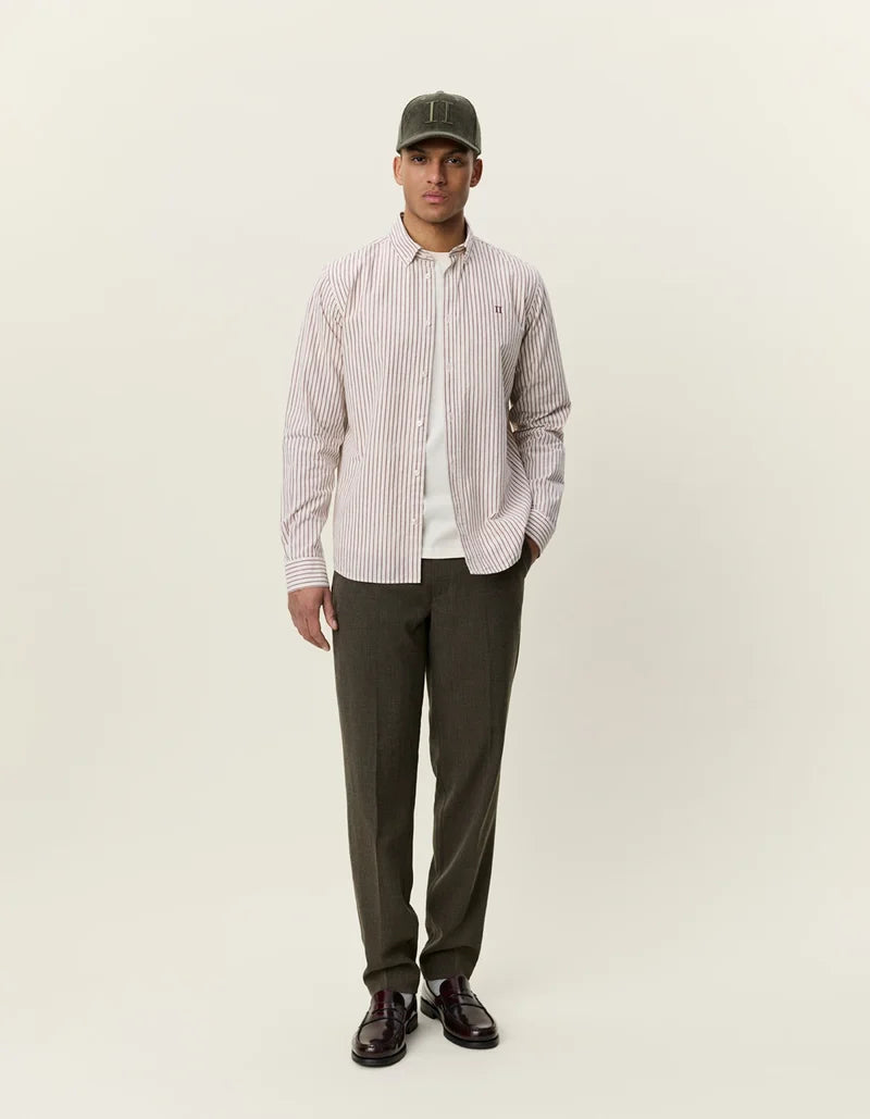LES DEUX LIGHT OXFORD STRIPED L/S SHIRT 1002227