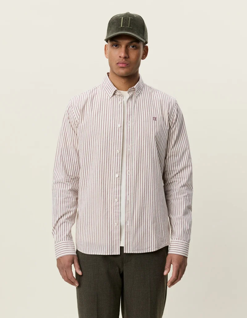 LES DEUX LIGHT OXFORD STRIPED L/S SHIRT 1002227