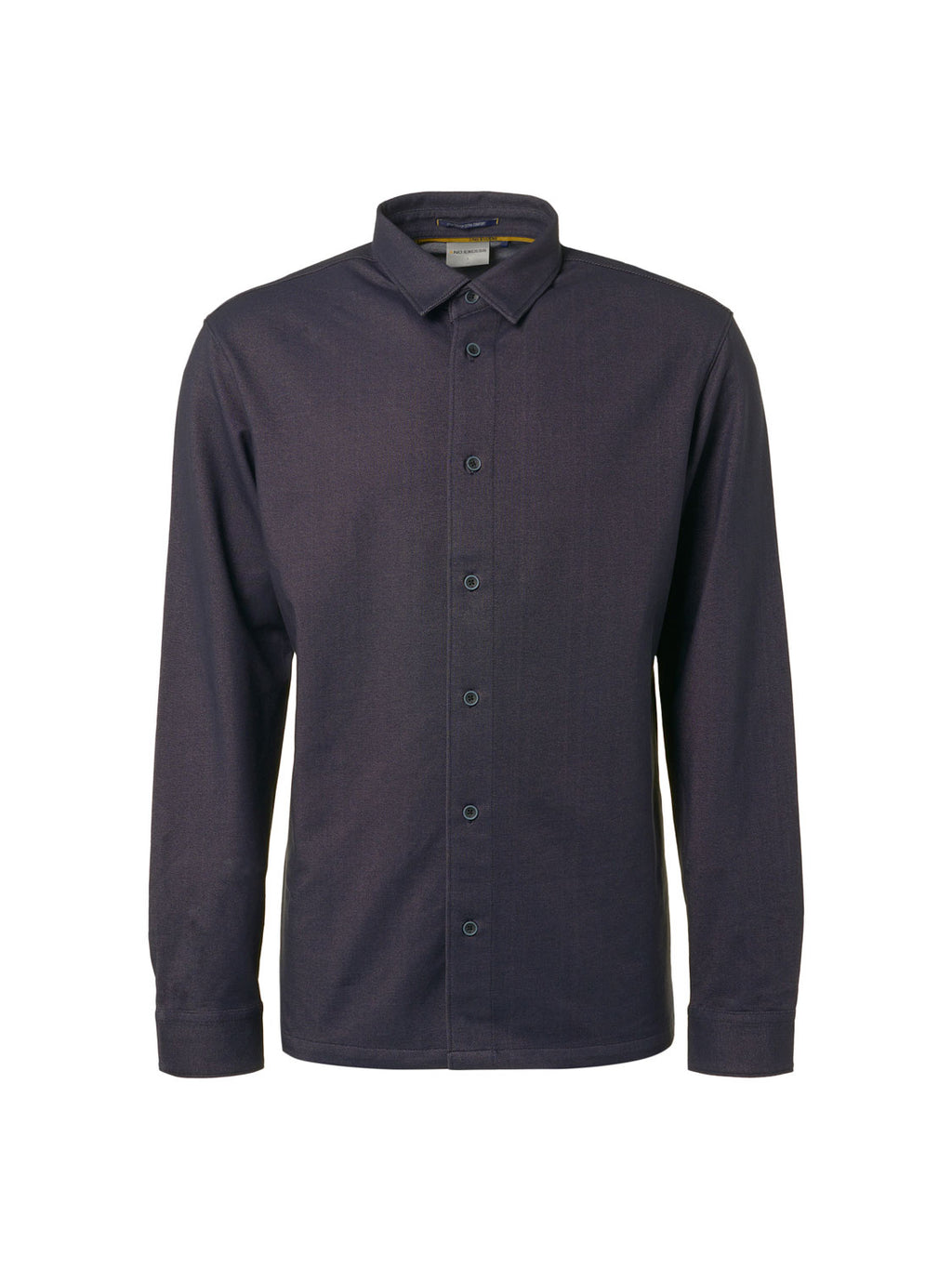 NO EXCESS STRETCH JERSEY INDIGO LOOK L/S SHIRT 21410986