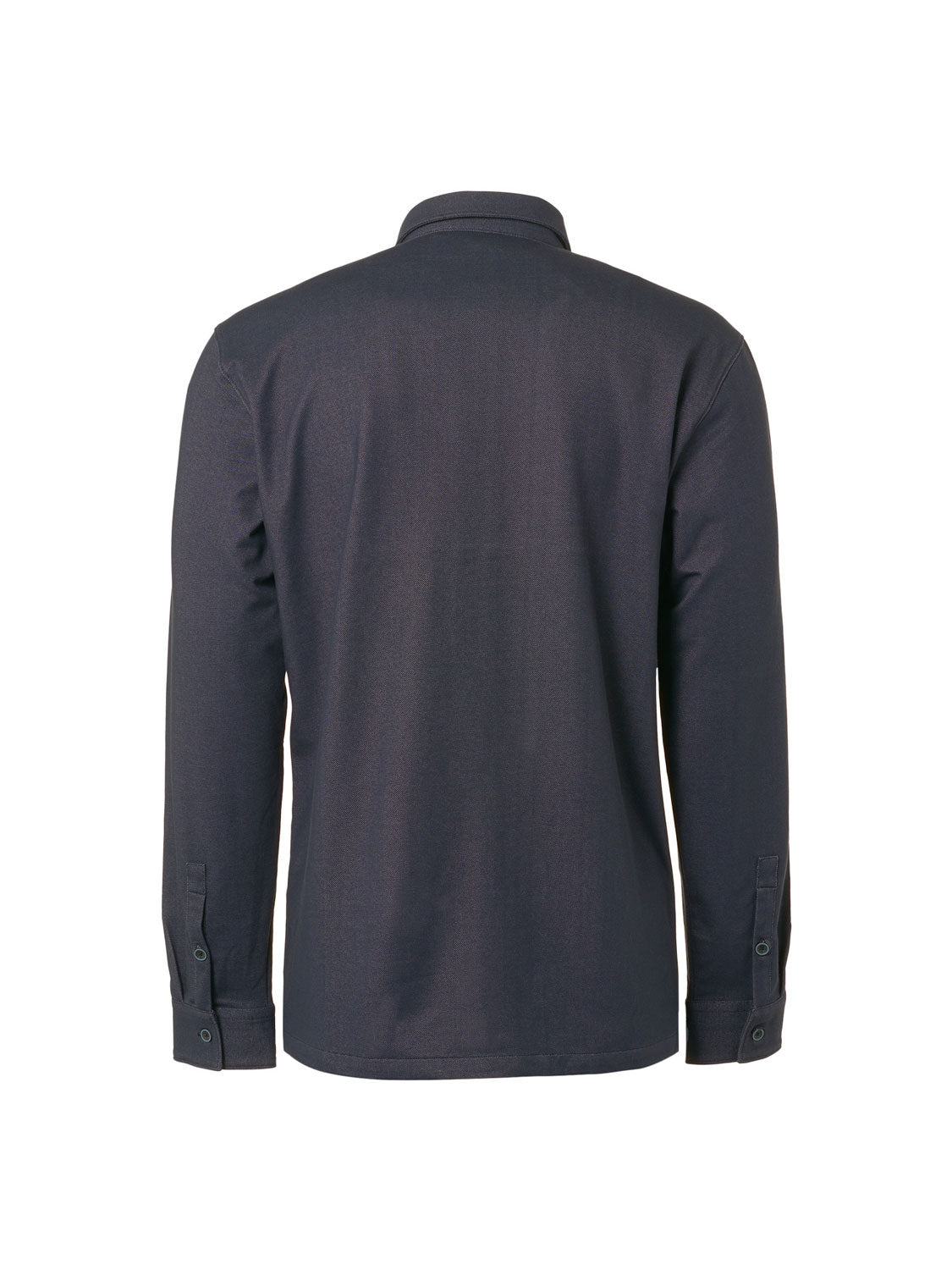 NO EXCESS STRETCH JERSEY INDIGO LOOK L/S SHIRT 21410986