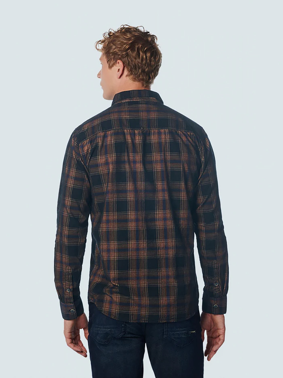 NO EXCESS CORDUROY CHECK L/S SHIRT 21430943