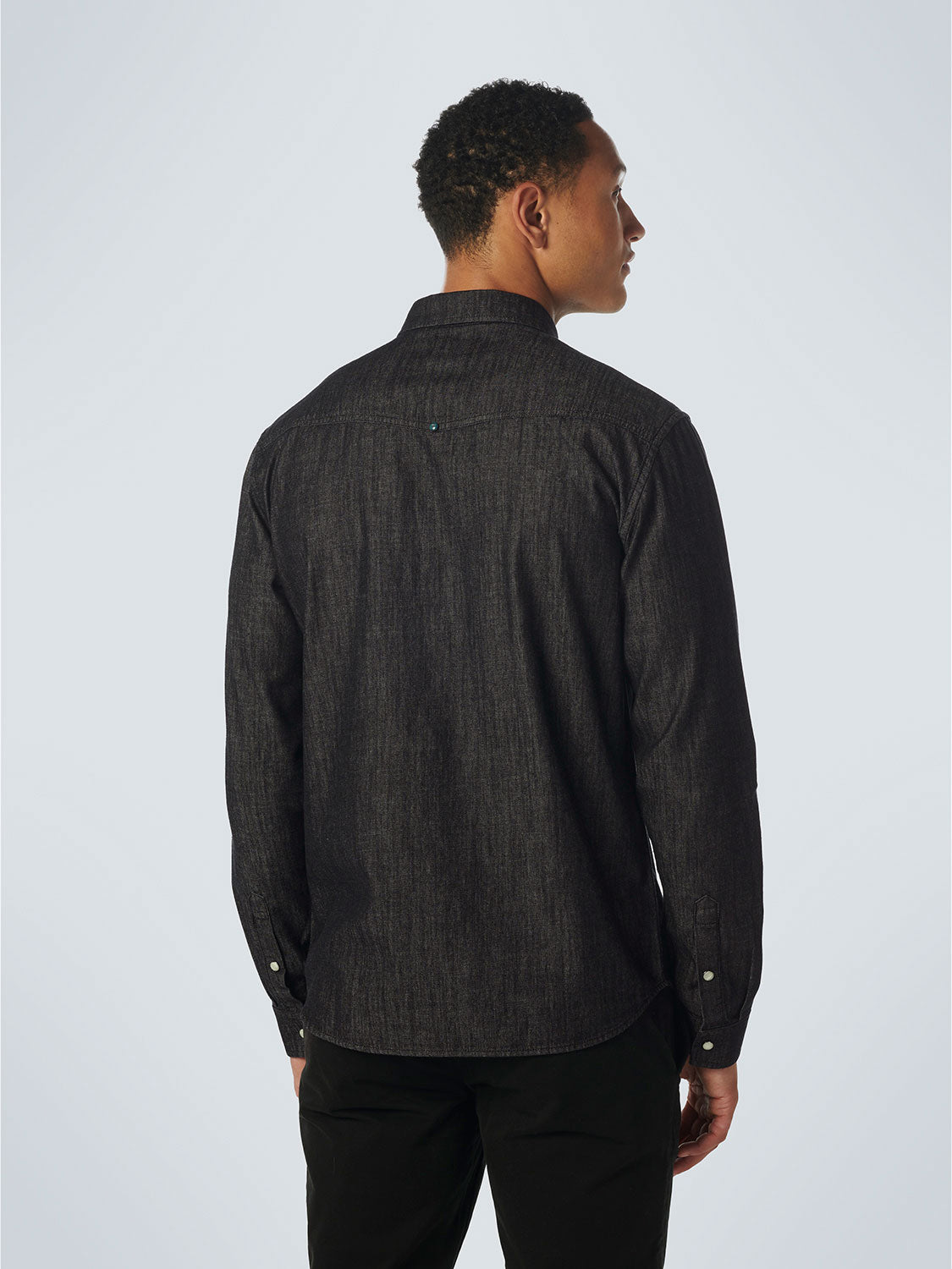 NO EXCESS DENIM TWILL L/S SHIRT 1480832