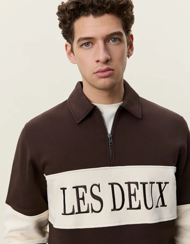 LES DEUX ZIPPER RUGBY SWEATSHIRT 1002492